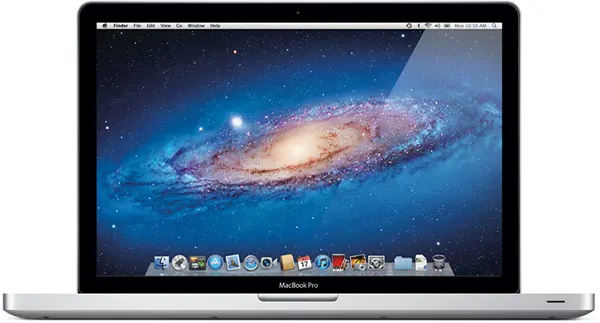 MacBook Pro (15-inch, Late 2011) — Product image supplied by Apple; pictured colours may vary. Resized and re-encoded for this catalogue.
