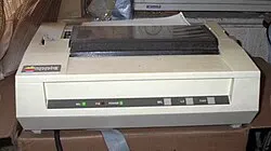 Apple Dot Matrix Printer — Representative product/family photograph. The pictured configuration may differ from this release. Resized and re-encoded for this catalogue. Original image licence applies to this resized copy.