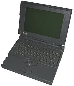 Macintosh Portable — Category illustration: PowerBook 170 (1991). This is not a photograph of the exact listed model. Resized and re-encoded; the credited image licence applies.