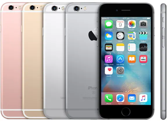 iPhone 7 — Family illustration: iPhone 6s (2015). This is not a photograph of the exact listed model. Resized and re-encoded; the credited image licence applies.