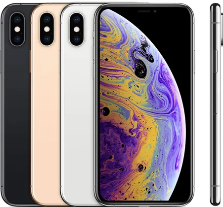 iPhone XS — Product image supplied by Apple; pictured colours may vary. Resized and re-encoded for this catalogue.