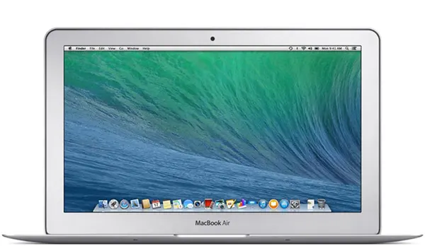 MacBook Air (11-inch, Early 2014) — Product image supplied by Apple; pictured colours may vary. Resized and re-encoded for this catalogue.