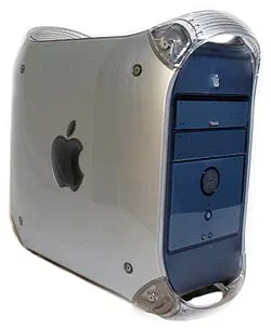 Power Mac G4 MDD — Representative product/family photograph. The "Graphite" Power Mac G4 Resized and re-encoded for this catalogue. Original image licence applies to this resized copy.