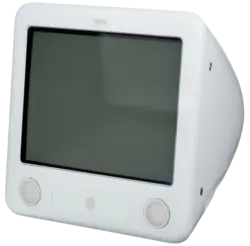 eMac — Representative product/family photograph. The Apple eMac Resized and re-encoded for this catalogue. Original image licence applies to this resized copy.