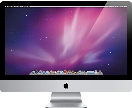 iMac (27-inch, Mid 2010) — Product image supplied by Apple; pictured colours may vary. Resized and re-encoded for this catalogue.