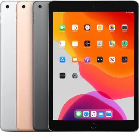 iPad (7th generation) — Product image supplied by Apple; pictured colours may vary. Resized and re-encoded for this catalogue.