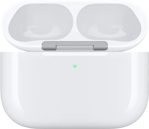 MagSafe Charging Case for AirPods Pro 3 — Product image supplied by Apple; pictured colours may vary. Resized and re-encoded for this catalogue.
