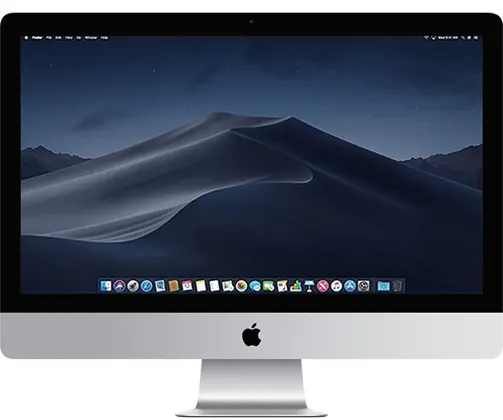 iMac (Retina 5K, 27-inch, 2019) — Product image supplied by Apple; pictured colours may vary. Resized and re-encoded for this catalogue.