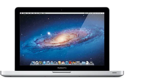 MacBook Pro (13-inch, Mid 2012) — Product image supplied by Apple; pictured colours may vary. Resized and re-encoded for this catalogue.