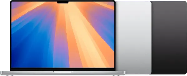 MacBook Pro (16-inch, 2024) — M4 Pro or M4 Max — Product image supplied by Apple; pictured colours may vary. Resized and re-encoded for this catalogue.