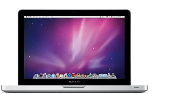 MacBook Pro (13-inch, Mid 2010) — Product image supplied by Apple; pictured colours may vary. Resized and re-encoded for this catalogue.
