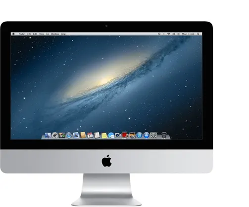 iMac (21.5-inch, Late 2012) — Product image supplied by Apple; pictured colours may vary. Resized and re-encoded for this catalogue.