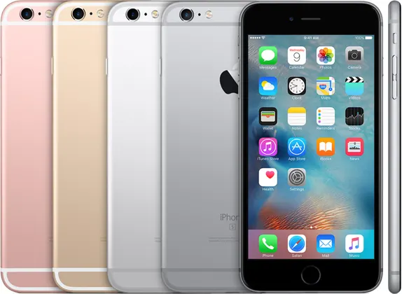 iPhone 6s Plus — Product image supplied by Apple; pictured colours may vary. Resized and re-encoded for this catalogue.