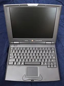 PowerBook 2400c — Representative product/family photograph. Macintosh PowerBook 2400c/180, Japanese version Resized and re-encoded for this catalogue. Original image licence applies to this resized copy.