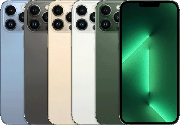 iPhone 13 Pro Max — Product image supplied by Apple; pictured colours may vary. Resized and re-encoded for this catalogue.