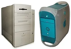 Xserve Cluster Node — Category illustration: Macintosh Server G3 (Blue & White) (1999). This is not a photograph of the exact listed model. Resized and re-encoded; the credited image licence applies.