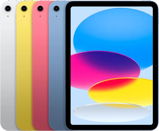 iPad (A16) — Product image supplied by Apple; pictured colours may vary. Resized and re-encoded for this catalogue.