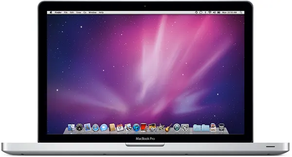 MacBook Pro (15-inch, Early 2011) — Product image supplied by Apple; pictured colours may vary. Resized and re-encoded for this catalogue.