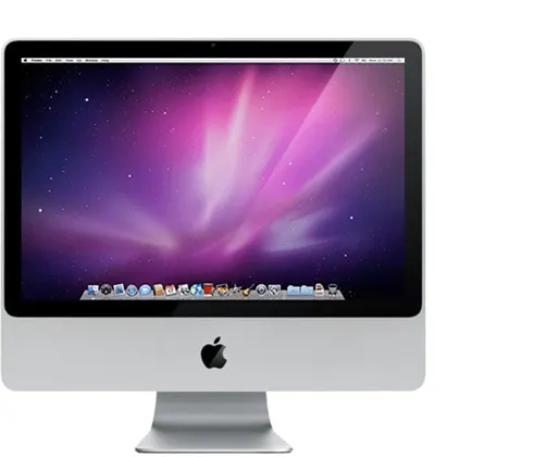 iMac G4 15" — Family illustration: iMac (20-inch, Early 2009) (2009). This is not a photograph of the exact listed model. Resized and re-encoded; the credited image licence applies.