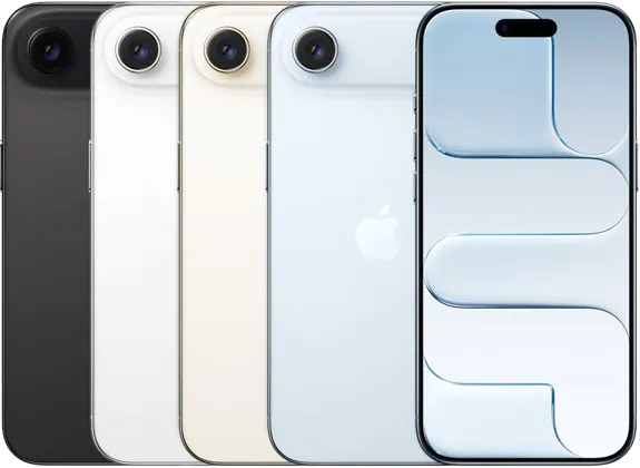 iPhone Air — Product image supplied by Apple; pictured colours may vary. Resized and re-encoded for this catalogue.