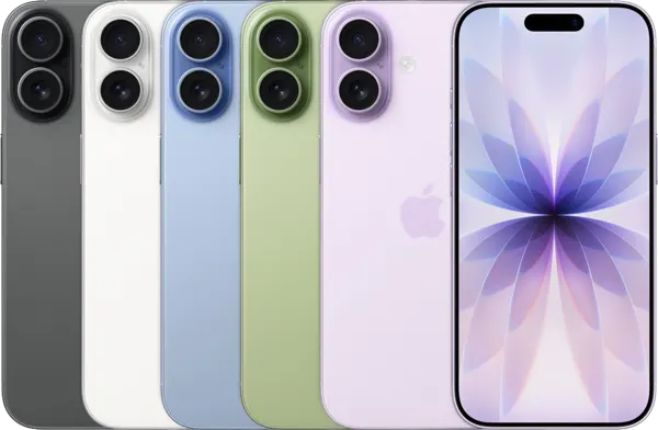 iPhone 17 — Product image supplied by Apple; pictured colours may vary. Resized and re-encoded for this catalogue.