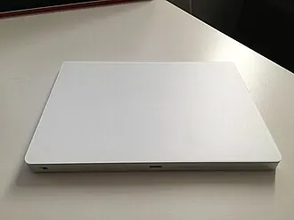 Magic Trackpad — Representative product/family photograph. The second generation Magic Trackpad (2015) Resized and re-encoded for this catalogue. Original image licence applies to this resized copy.