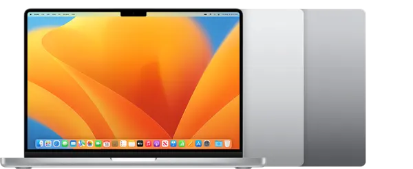 MacBook Pro (14-inch, 2023) — Product image supplied by Apple; pictured colours may vary. Resized and re-encoded for this catalogue.