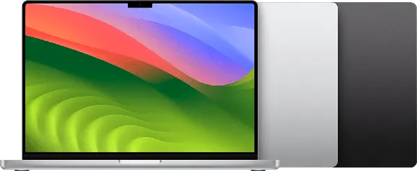 MacBook Pro (16-inch, Nov 2023) — M3 Pro or M3 Max — Product image supplied by Apple; pictured colours may vary. Resized and re-encoded for this catalogue.
