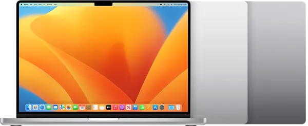 MacBook Pro (16-inch, 2023) — Product image supplied by Apple; pictured colours may vary. Resized and re-encoded for this catalogue.