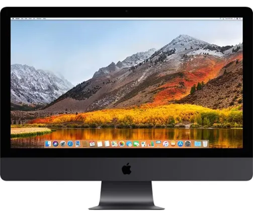iMac Pro (2017) — Product image supplied by Apple; pictured colours may vary. Resized and re-encoded for this catalogue.