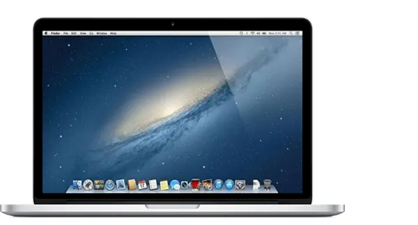 MacBook Pro (Retina, 13-inch, Late 2012) — Product image supplied by Apple; pictured colours may vary. Resized and re-encoded for this catalogue.