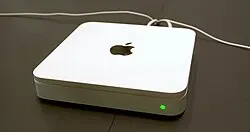 AirPort Express 802.11n (2nd gen) — Category illustration: Time Capsule (2nd gen) (1 TB) (2009). This is not a photograph of the exact listed model. Resized and re-encoded; the credited image licence applies.